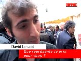 David Lescot / Prix SACD 2008 (nouveau talent théâtre)