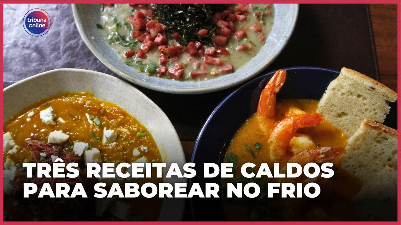 Três receitas de caldos para saborear no frio | Como Fazer
