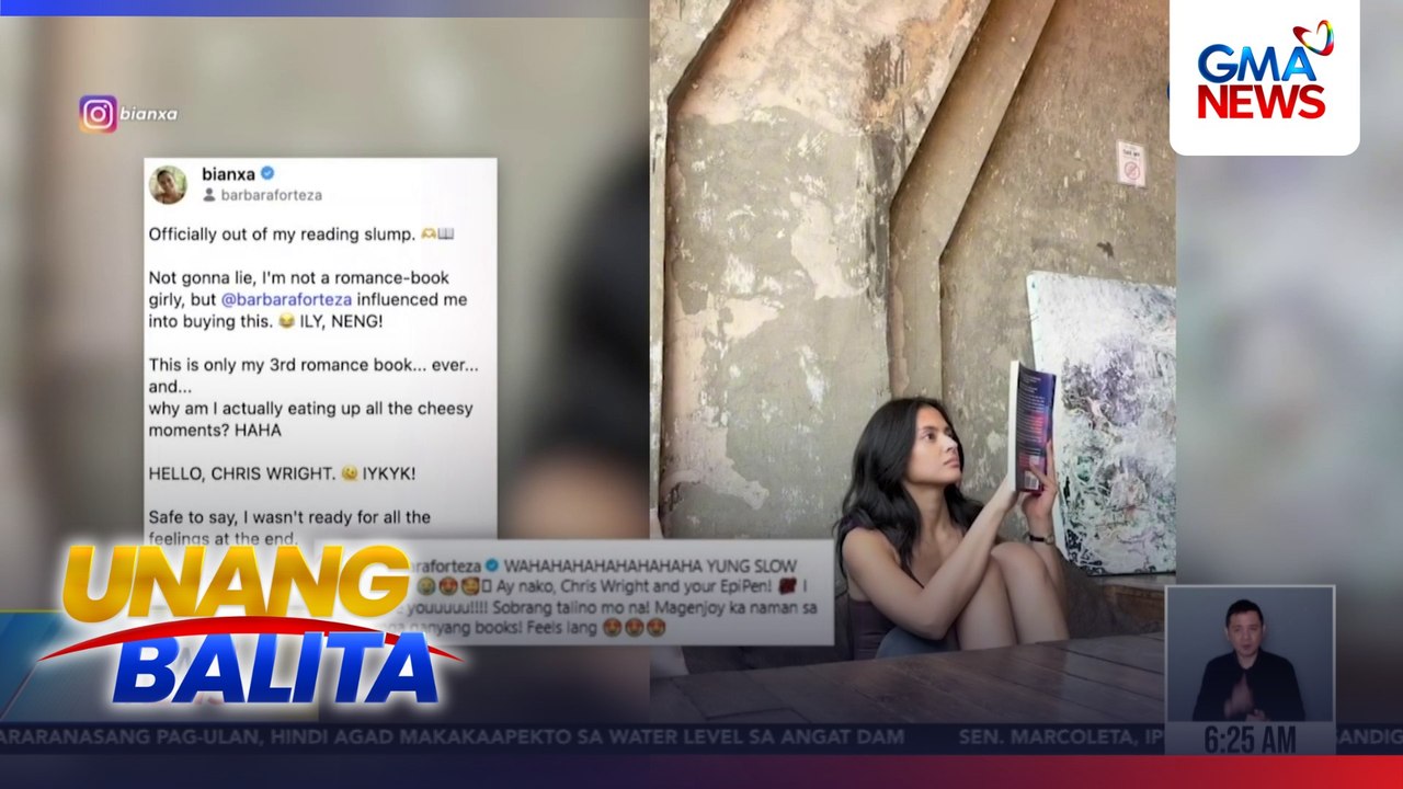 Bianca Umali, enjoy sa pagbabasa ng romance novels; naimpluwensiyahan daw ni Barbie Forteza | Unang Balita