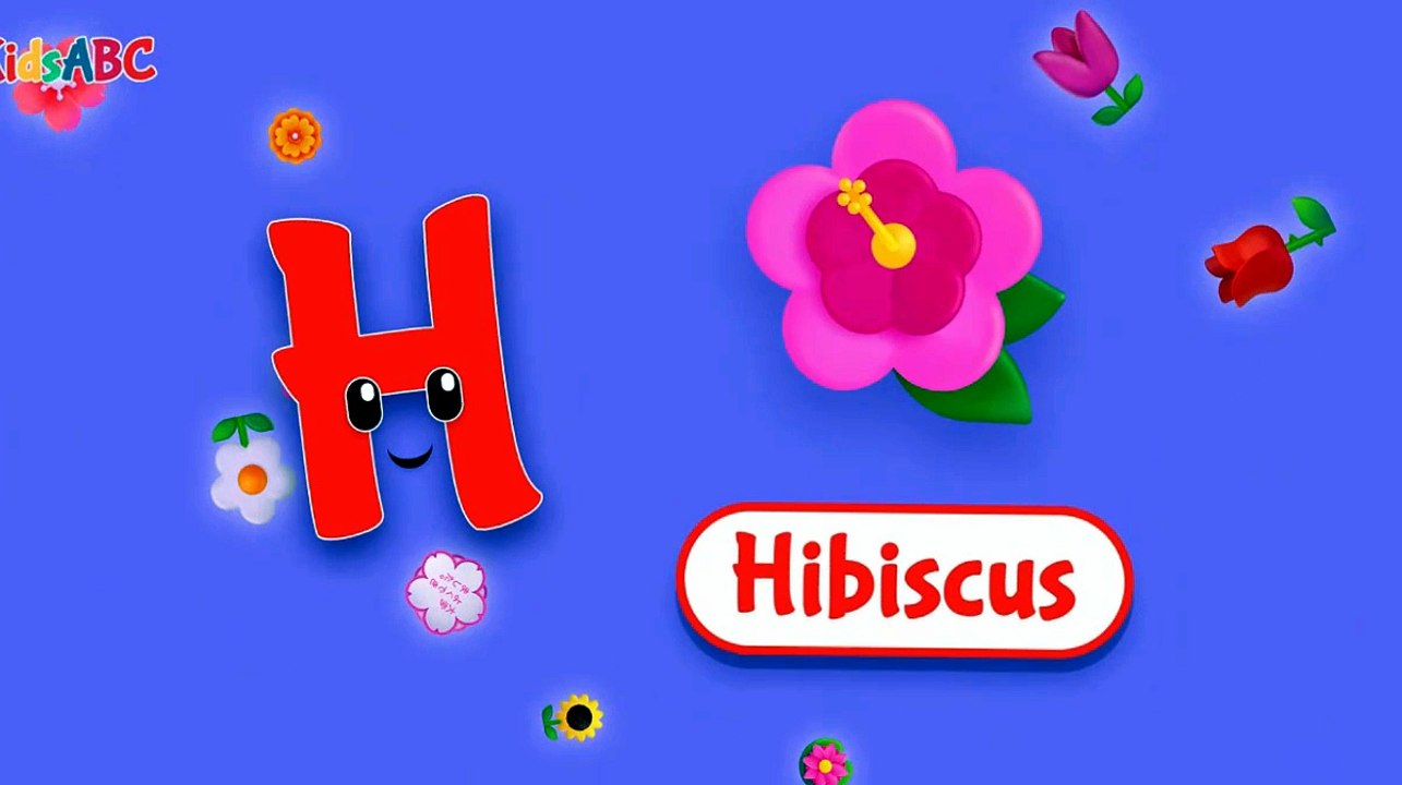 A to Z Flower Names 🌸 | Learn English Alphabet with Flowers | ABC Learning for Kids