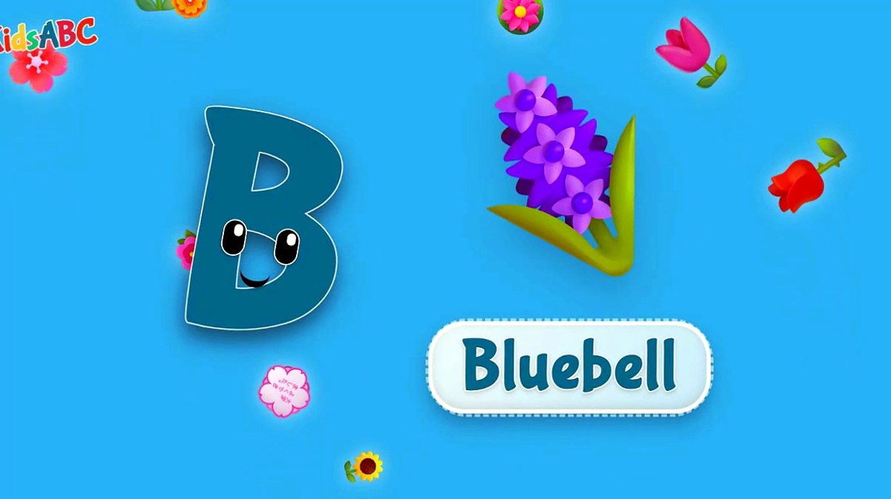 Learn A to Z Flower Names | English Alphabet & Vocabulary for Kids | ABC Learning