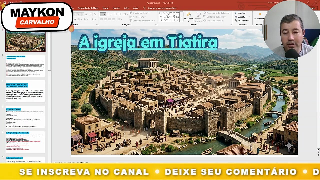 A Igreja em Tiatira_ O Perigo da Tolerância ao Pecado _ Estudo Bíblico Completo