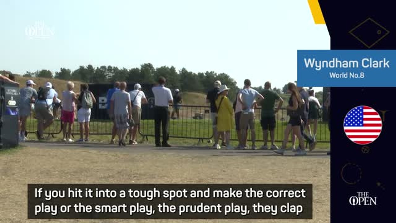 Wyndham Clark praises British fans after hostile US Open victory