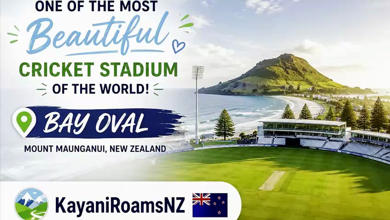 Bay Oval - World's Beautiful Cricket Ground
