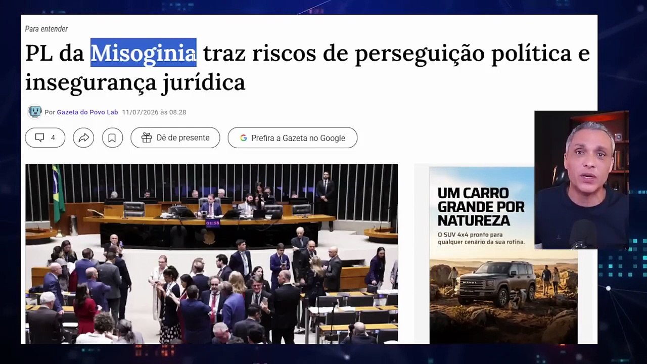 Esquerda quer aprovar PL da Censura essa semana. Ele não desistem!!