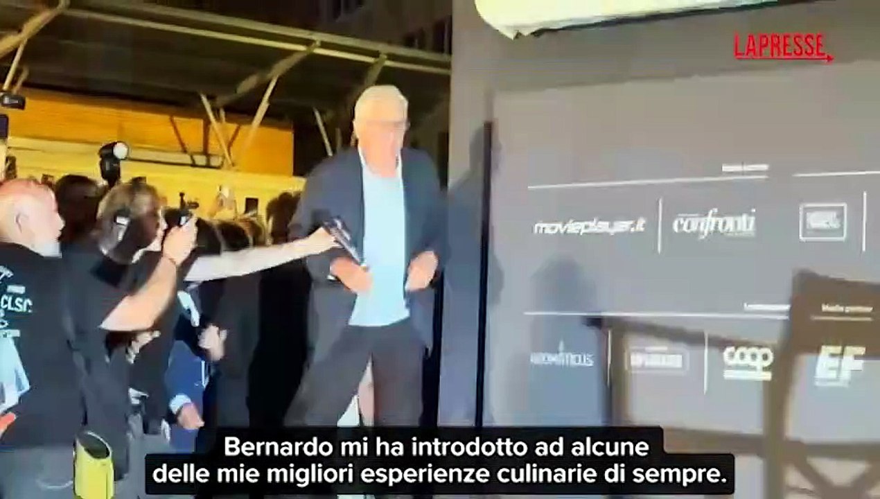 De Niro a Roma, i ristoranti con Bertolucci e l'umorismo di Leone. "Scorsese? Magari facciamo ancora uno o due film"