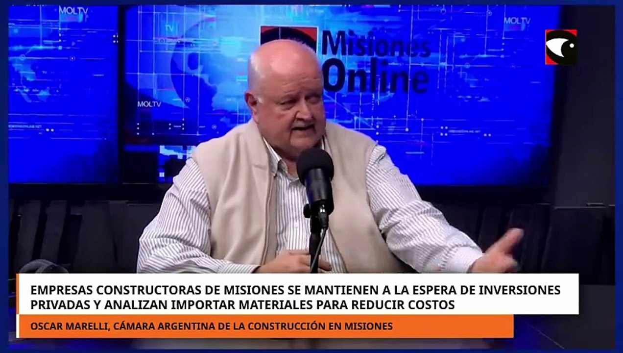 Constructoras de Misiones esperan inversiones privadas y analizan importar materiales