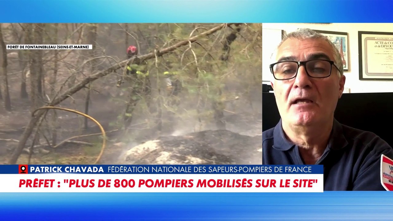 Patrick Chavada : «L'objectif est de fixer le feu avant la tombé de la nuit»