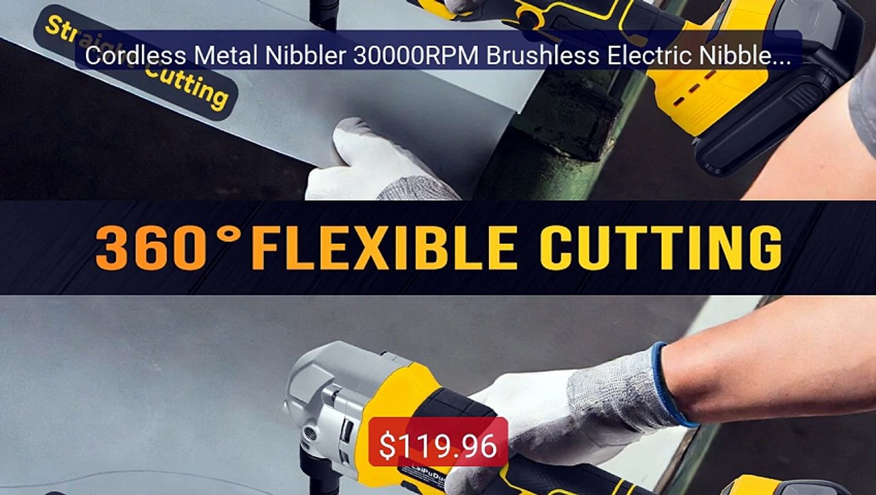 Cordless Metal Nibbler 30000RPM Brushless Electric Nibbler Metal C... -- Best Deal 2026 | Shop Now!