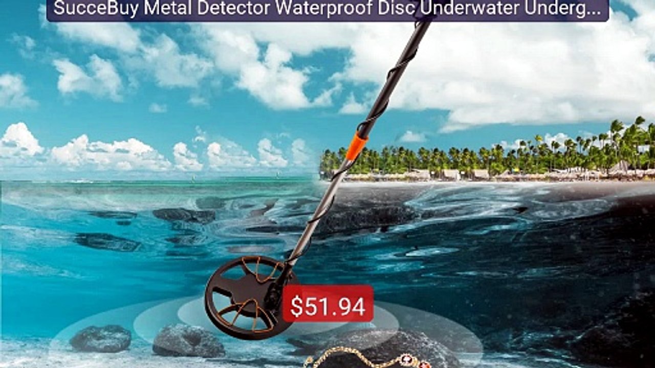 SucceBuy Metal Detector Waterproof Disc Underwater Undergro... -- Top Pick 2026 | Unbeatable Price!