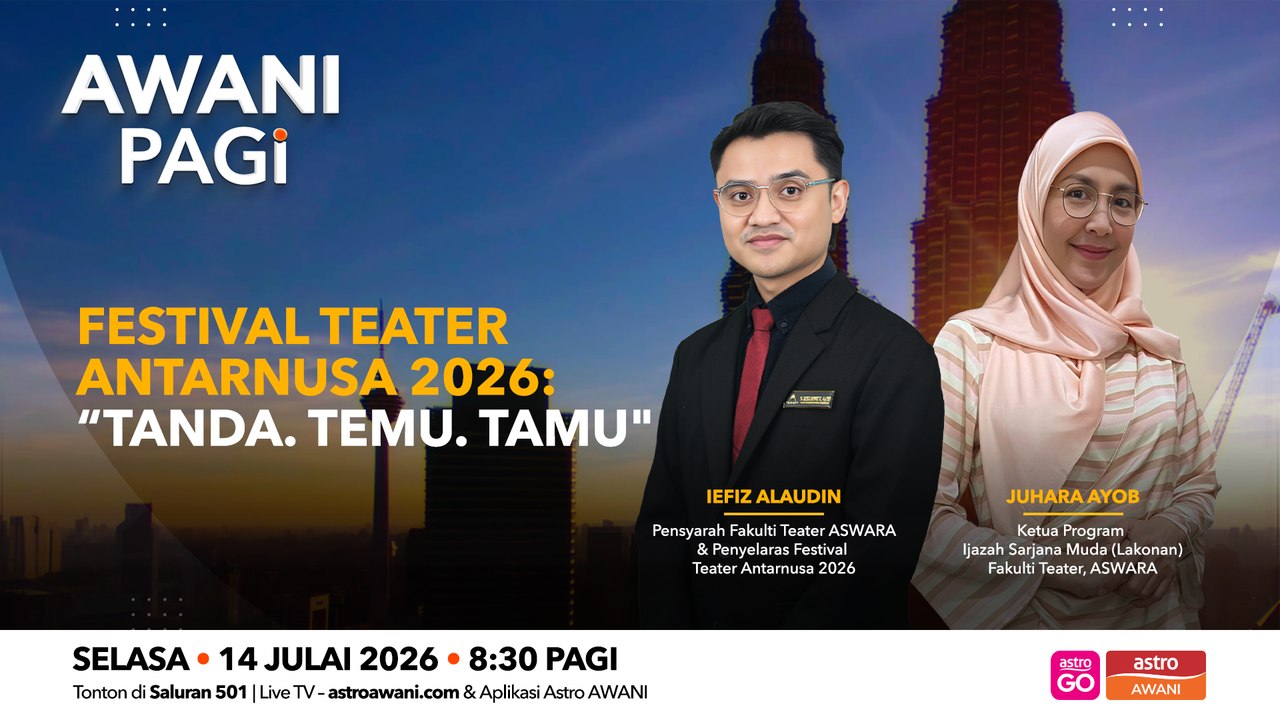 AWANI Pagi: Festival Teater Antarnusa 2026 | “TANDA. TEMU. TAMU"