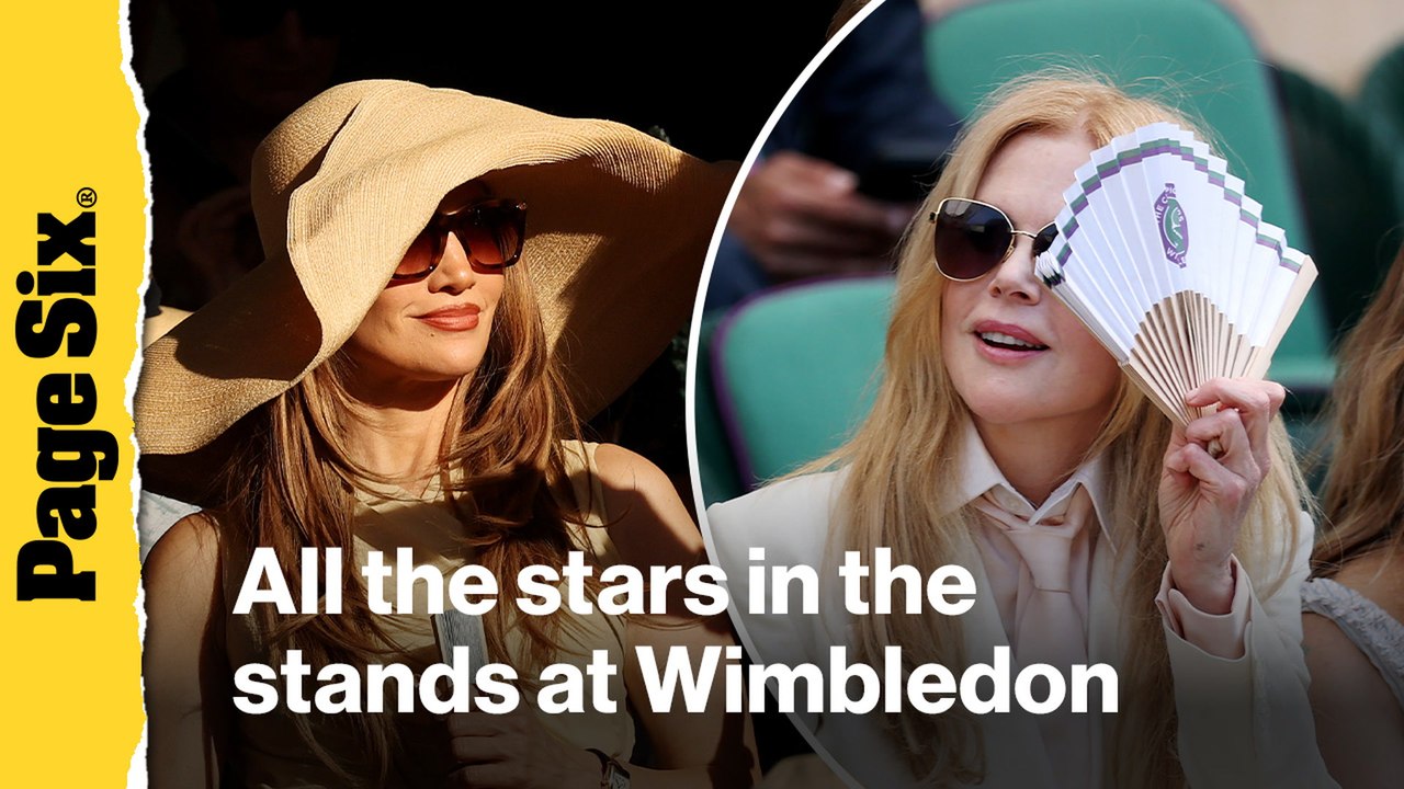 Jennifer Lopez, Nicole Kidman and more: See all the stars in the stands at Wimbledon