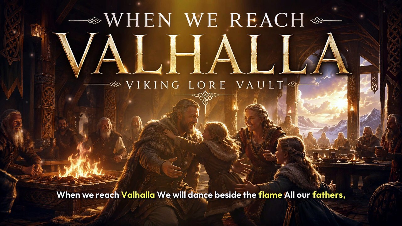 When We Reach Valhalla - Cinematic Viking Music | Nordic Folk Fantasy Song