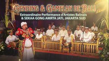 Extraordinaire Performance d'Artites Balinais & Sekaa Gong Amrta Jati. Gamelan Bali