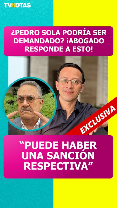 ¿Puede ser demandado? Erick Rauda, abogado penalista, responde ante dichos de Pedro Sola
