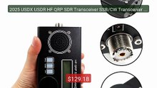 2025 USDX USDR HF QRP SDR Transceiver SSB/CW Transceiver 8-... -- Top Pick 2026 | Unbeatable Price!