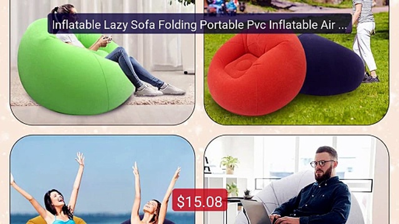 Inflatable Lazy Sofa Folding Portable Pvc Inflatable Air Ch... -- Top Pick 2026 | Unbeatable Price!