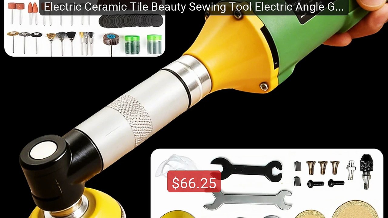 Electric Ceramic Tile Beauty Sewing Tool Electric Angle Grinde... -- Best Buy 2026 | Great Quality!