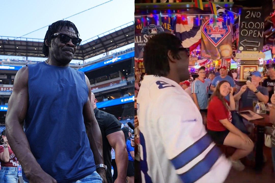 Michael Irvin entra a un bar de Philadelphia y nada sale como esperaba