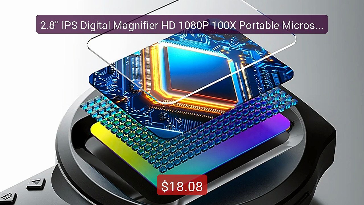 2.8'' IPS Digital Magnifier HD 1080P 100X Portable Microsco... -- Top Pick 2026 | Unbeatable Price!