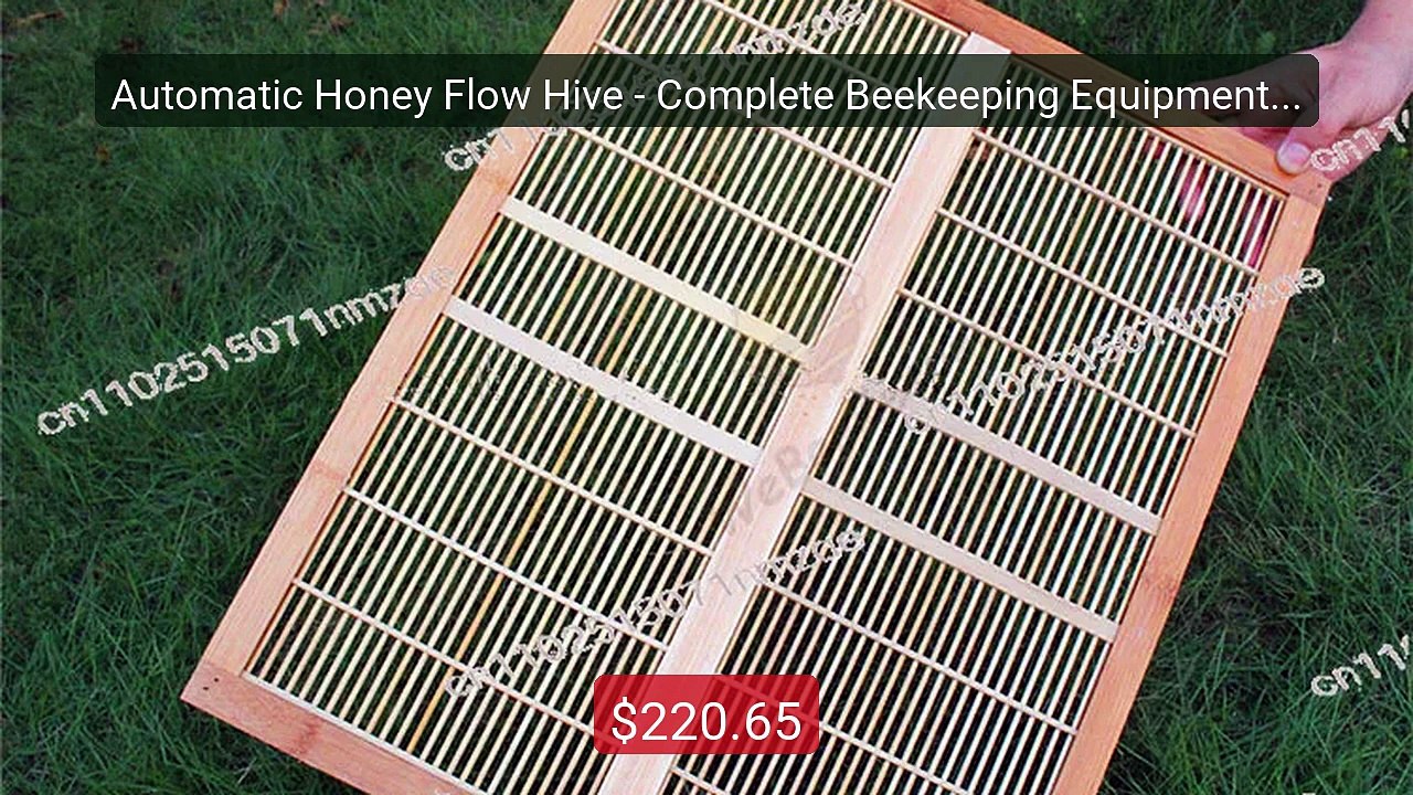 Automatic Honey Flow Hive - Complete Beekeeping...
