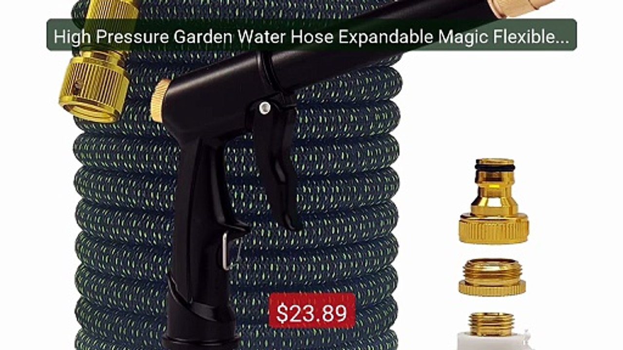 High Pressure Garden Water Hose Expandable Magic Flexible 2.5-... -- Best Buy 2026 | Great Quality!