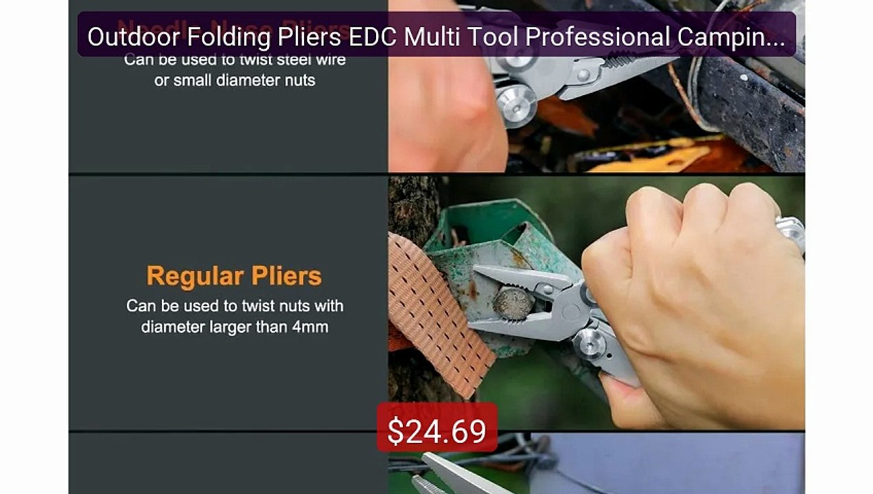 Outdoor Folding Pliers EDC Multi Tool Professional Camping ... -- Top Pick 2026 | Unbeatable Price!