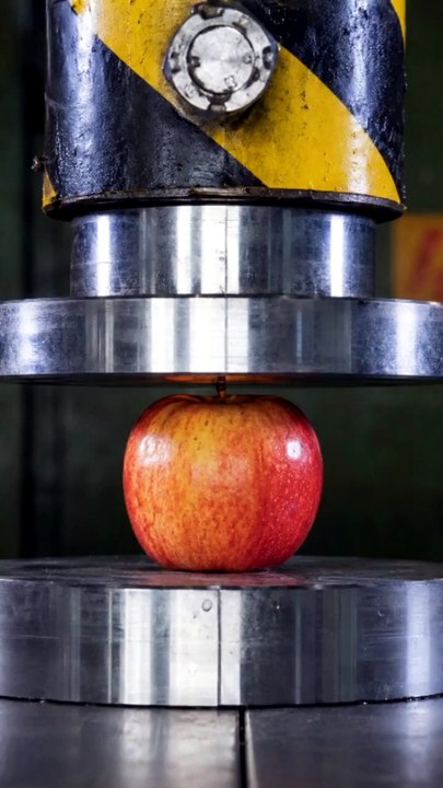 Hydraulic Press vs Jelly & Apple 🍎🧊 | Satisfying ASMR Crushing