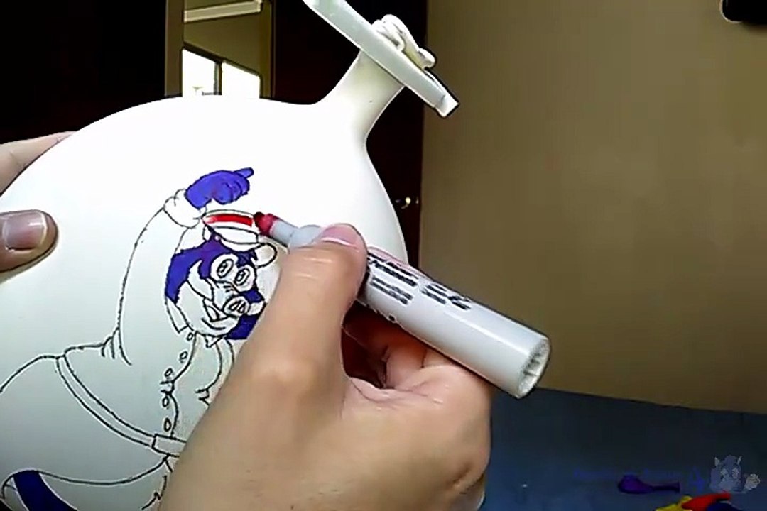 Dunder the Warthog Balloon Art