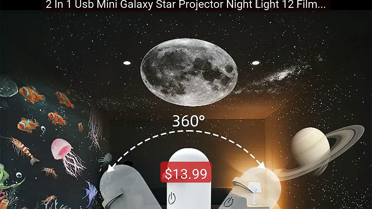 2 In 1 Usb Mini Galaxy Star Projector Night Light 12 Films Starry S... -- Top Rated 2026 | Buy Now!