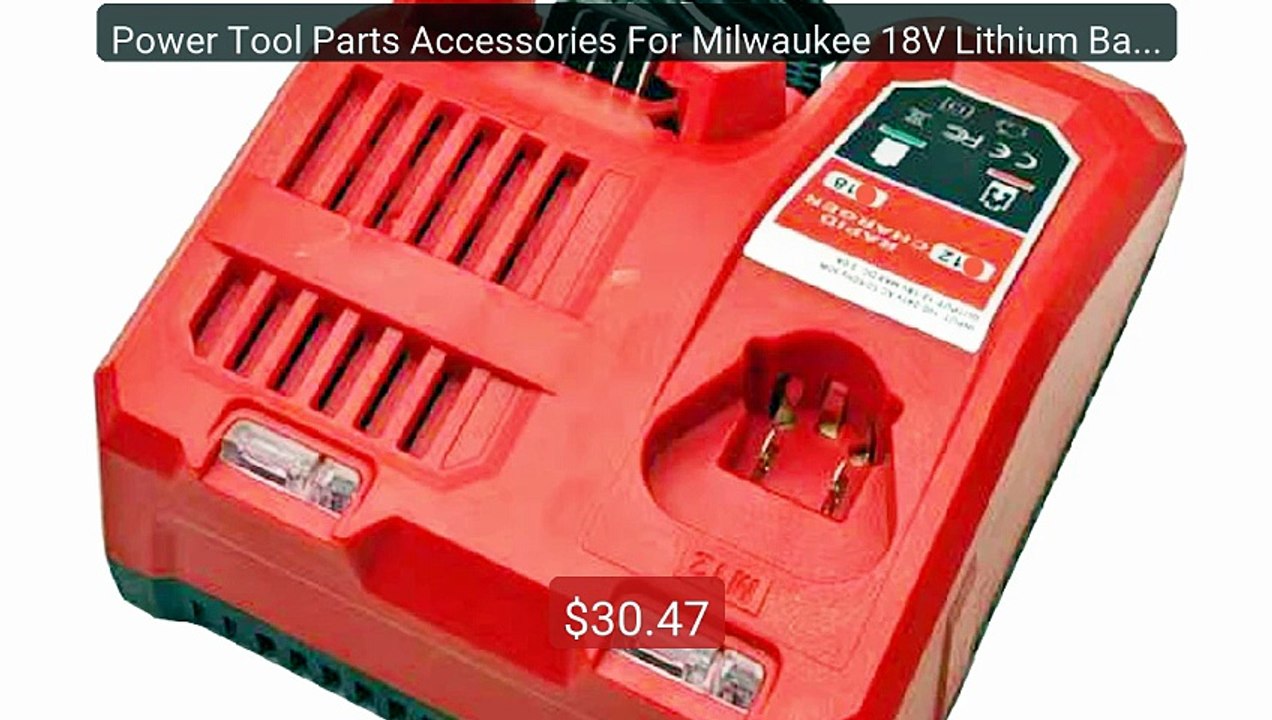 Power Tool Parts Accessories For Milwaukee 18V Lithium Battery... -- Hot Deal 2026 | Limited Offer!