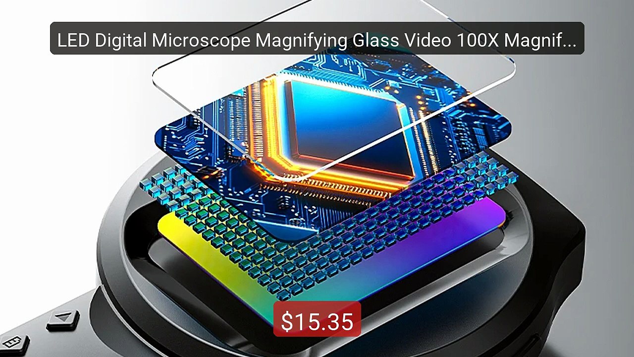 LED Digital Microscope Magnifying Glass Video 100X Magnific... -- Top Pick 2026 | Unbeatable Price!