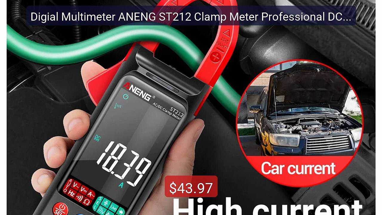 Digial Multimeter ANENG ST212 Clamp Meter Professional DC/AC C... -- Hot Deal 2026 | Limited Offer!
