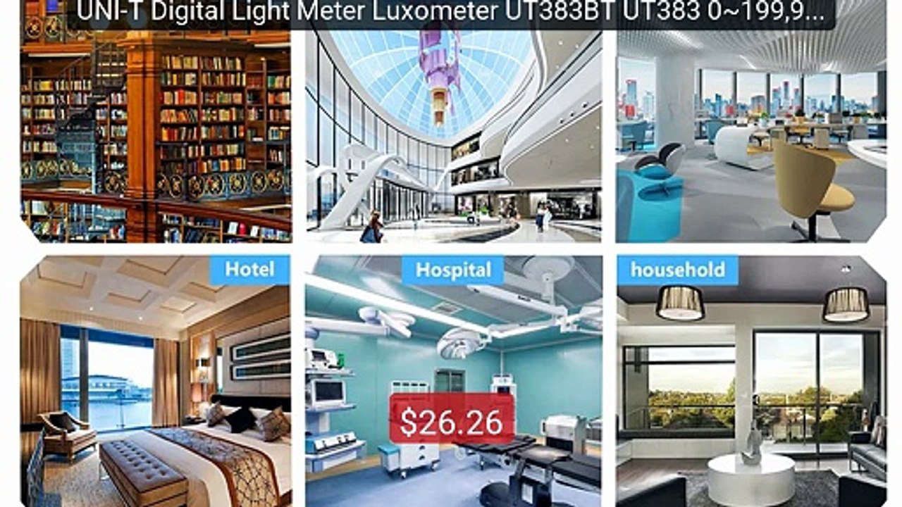 UNI-T Digital Light Meter Luxometer UT383BT UT383 0~199,900... -- Top Pick 2026 | Unbeatable Price!