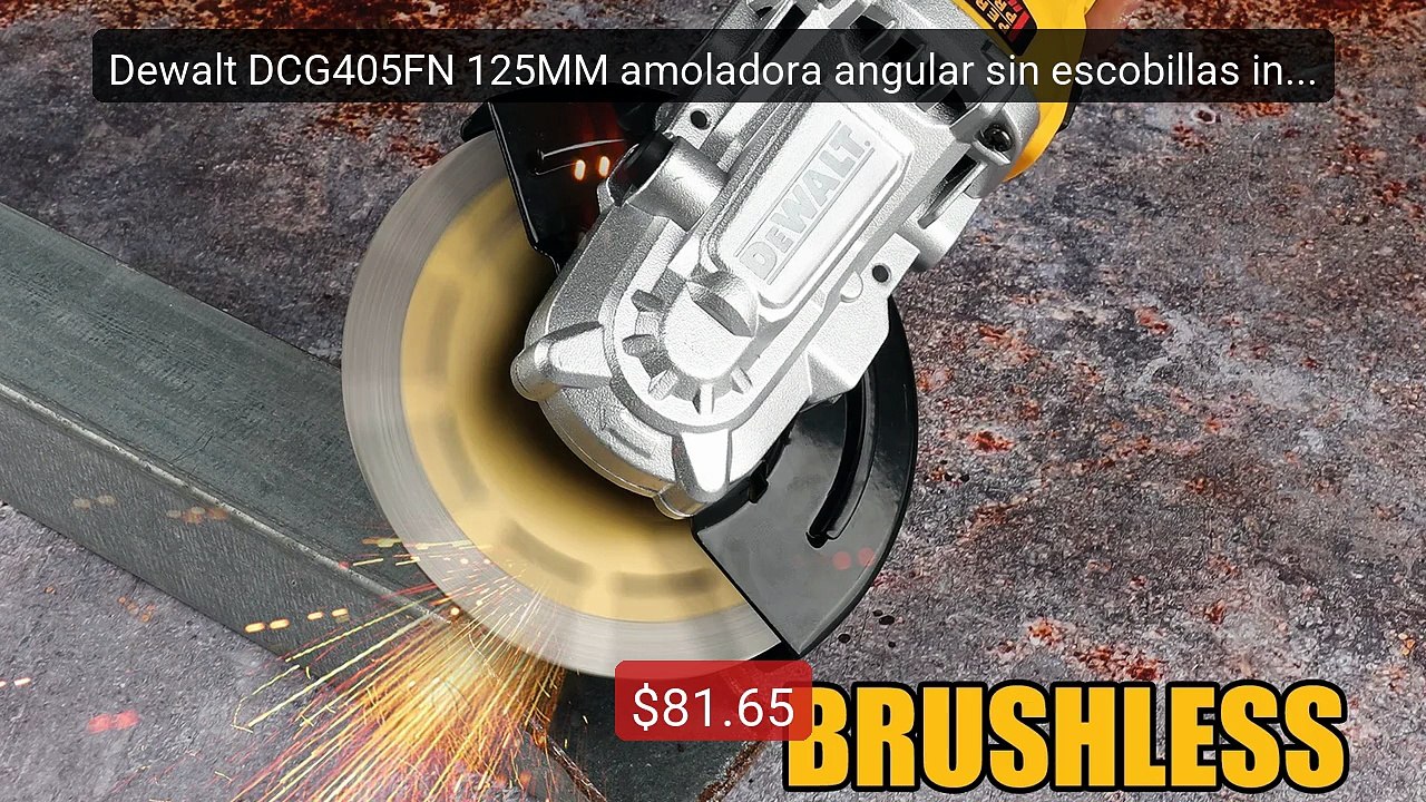 Dewalt DCG405FN 125MM amoladora angular sin escobillas inalámb... -- Best Buy 2026 | Great Quality!