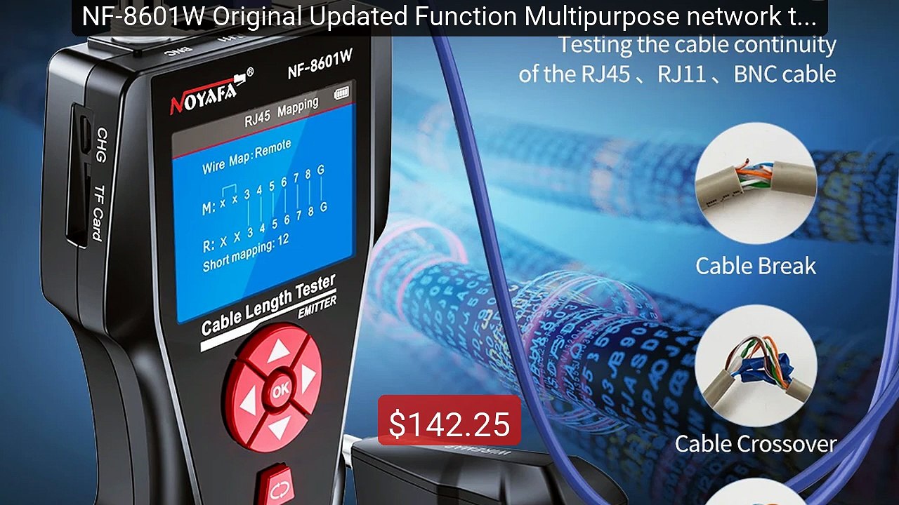 NF-8601W Original Updated Function Multipurpose network tester... -- Best Buy 2026 | Great Quality!