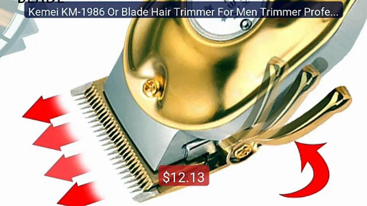 Kemei KM-1986 Or Blade Hair Trimmer For Men Trimmer Professio... -- Amazing Value 2026 | Must Have!