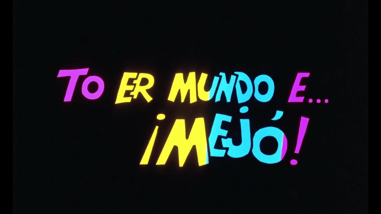 To er mundo é... mejó! 1982 - HD 1080 - Completa - Dir: Manuel Summers