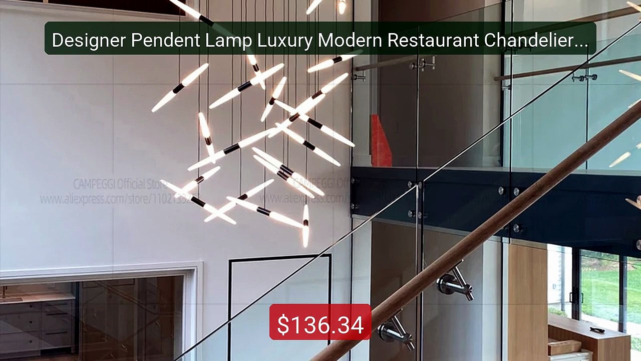 Designer Pendent Lamp Luxury Modern Restaurant Chandelier Livi... -- Best Buy 2026 | Great Quality!