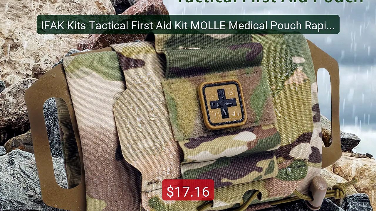 IFAK Kits Tactical First Aid Kit MOLLE Medical Pouch Rapid De... -- Amazing Value 2026 | Must Have!