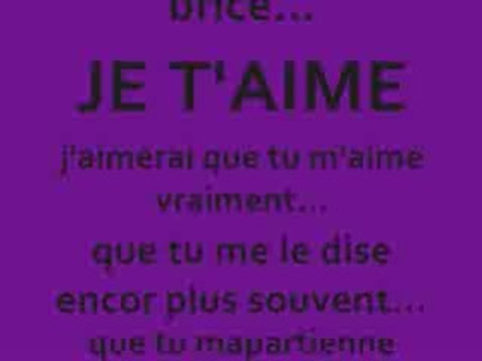 Brice !