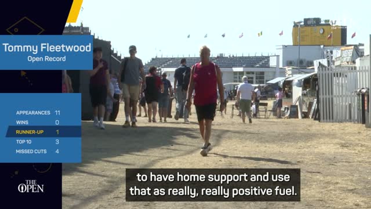 Fleetwood determined to make the most of his home Open
