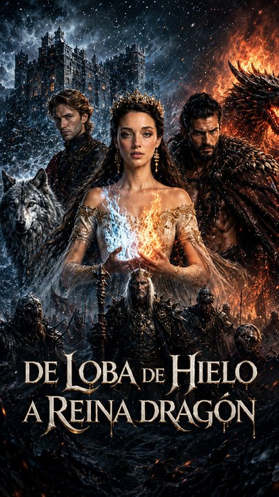 [Doblado] De loba de hielo a reina dragón - Película Completa | Drama de Lobos y Dragones #ADB