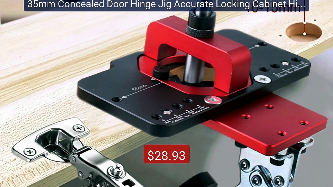 35mm Concealed Door Hinge Jig Accurate Locking Cabinet Hinge J... -- Best Buy 2026 | Great Quality!
