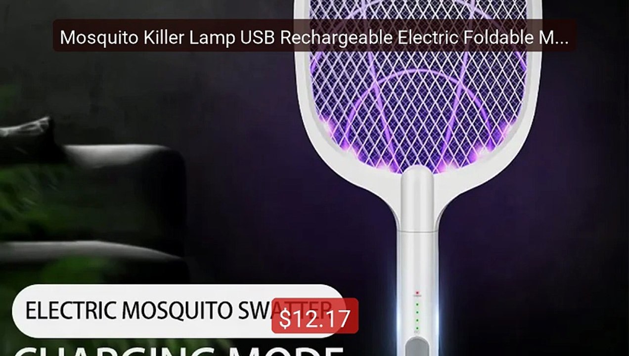 Mosquito Killer Lamp USB Rechargeable Electric Foldable Mosqu... -- Amazing Value 2026 | Must Have!
