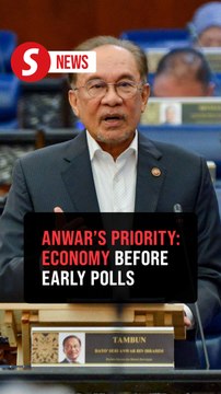 Anwar brushes off early election calls, prioritises economic recovery