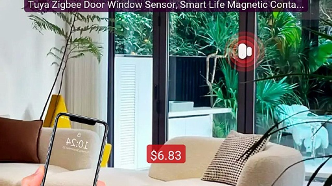 Tuya Zigbee Door Window Sensor, Smart Life Magnetic Contact Al... -- Hot Deal 2026 | Limited Offer!