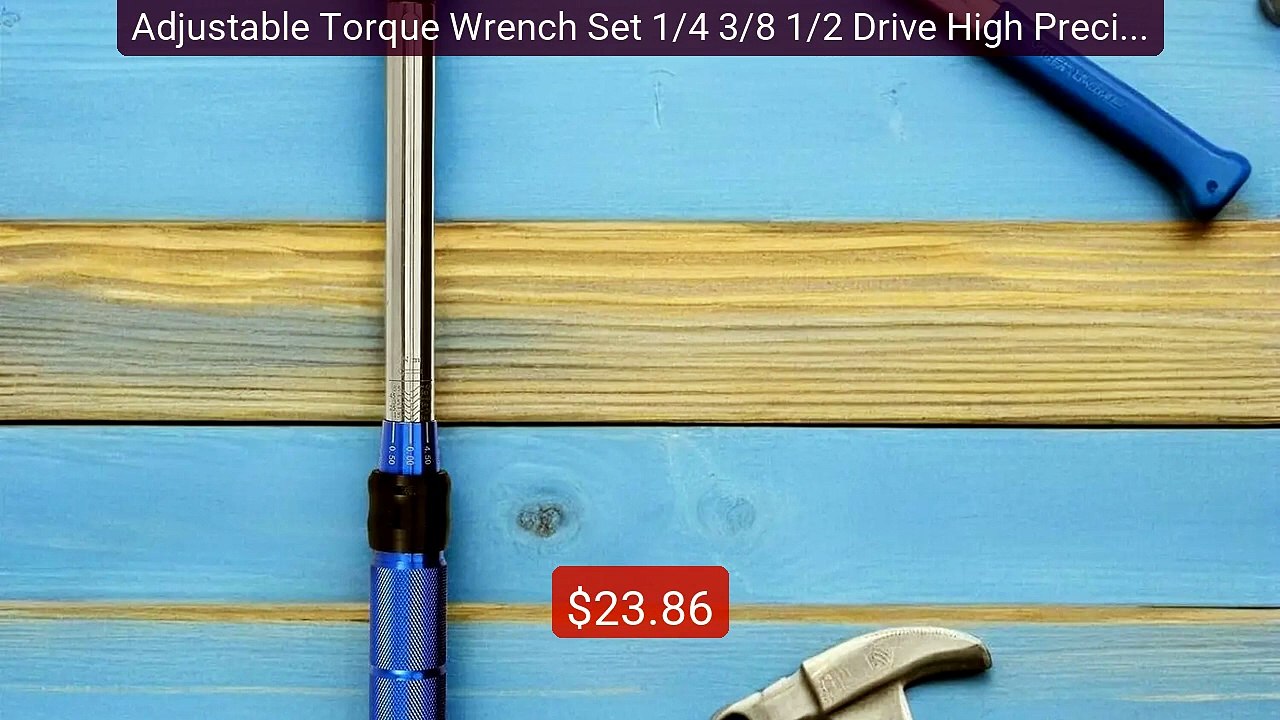 Adjustable Torque Wrench Set 1/4 3/8 1/2 Drive High Precision ... -- Best Buy 2026 | Great Quality!