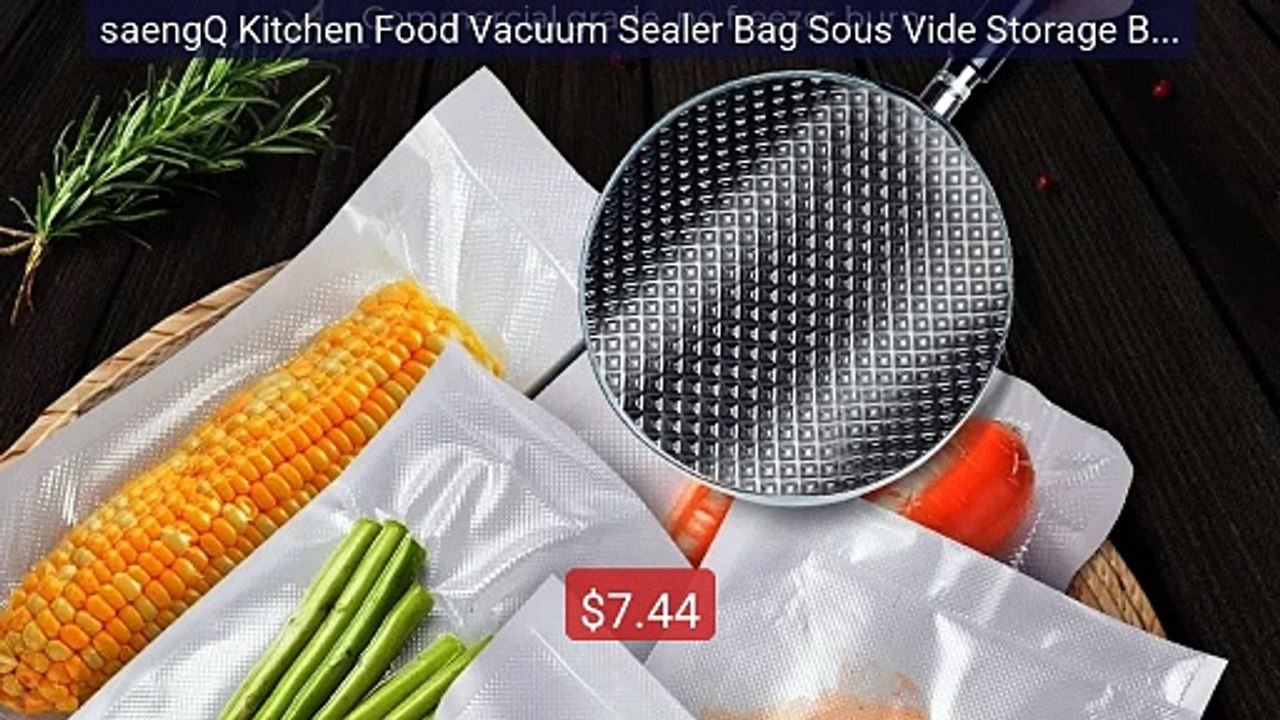 saengQ Kitchen Food Vacuum Sealer Bag Sous Vide Storage Bag... -- Top Pick 2026 | Unbeatable Price!