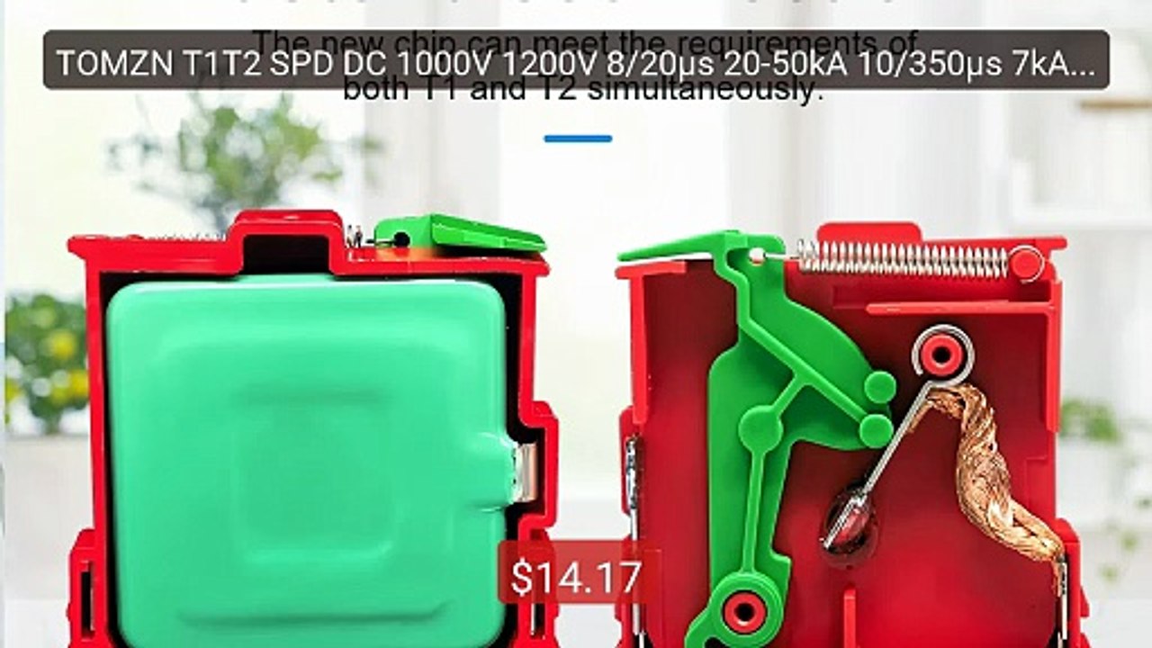 TOMZN T1T2 SPD DC 1000V 1200V 8/20μs 20-50kA 10/350μs 7kA House Su... -- Best Deal 2026 | Shop Now!